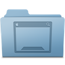 Desktop Folder Blue icon